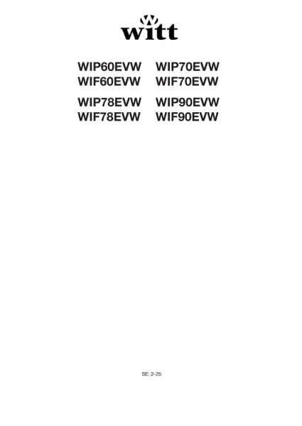 Witt WIF70EVW