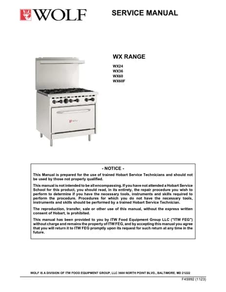 Wolf WX36