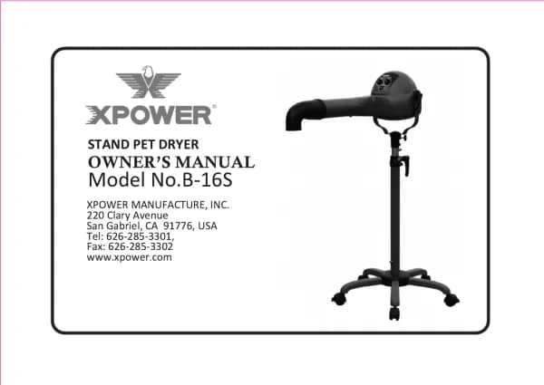 XPower B-16S