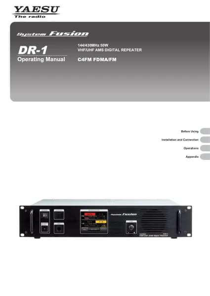 Yaesu DR-1