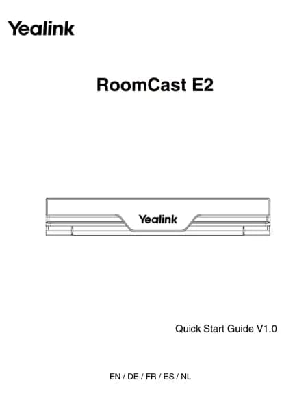 Yealink RoomCast E2