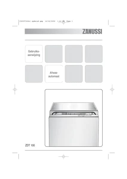 Zanussi ZDT100