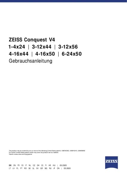Zeiss Conquest V4 1-4x24