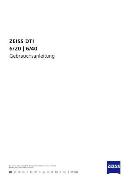 Zeiss DTI 6/20