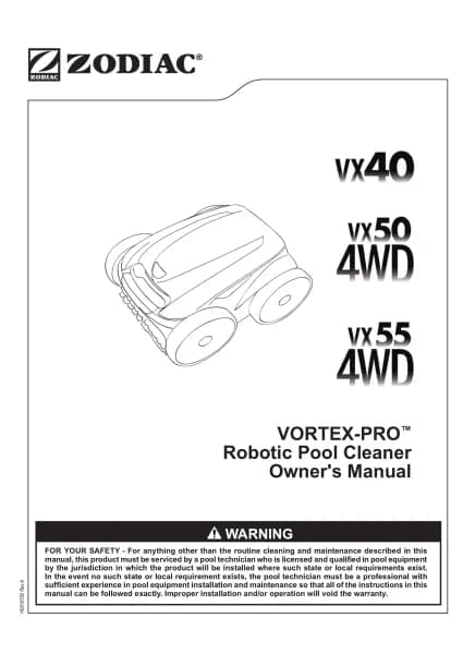 Zodiac Vortex-Pro VX40