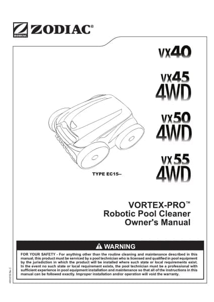 Zodiac Vortex-Pro VX55 4WD