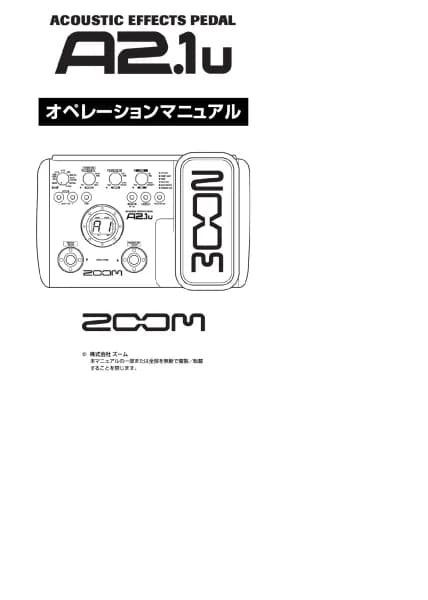 Zoom A2.1U