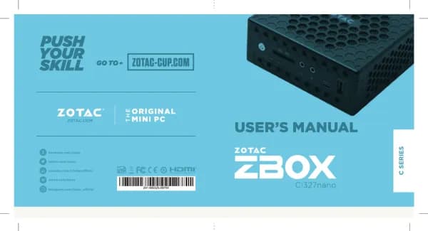 ZOTAC ZBOX CI327 nano