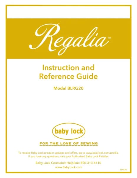 Baby Lock Regalia Longarm
