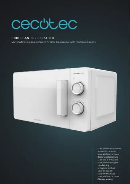 Cecotec Proclean 3020 Flatbed