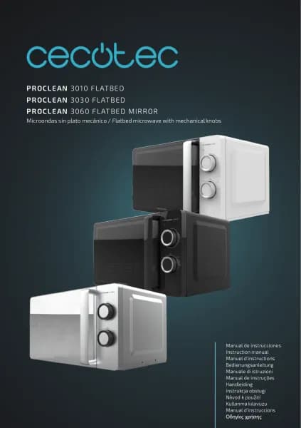 Cecotec Proclean 3060 Flatbed Mirror