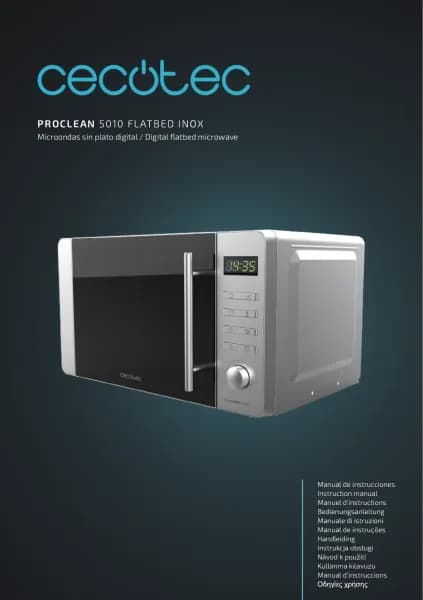 Cecotec Proclean 5010 Flatbed Inox