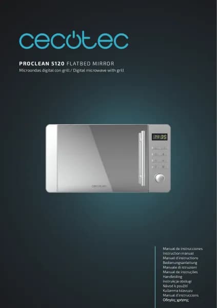 Cecotec Proclean 5120 Flatbed Mirror