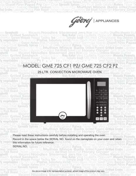 Godrej GME 725 CF2 PZ
