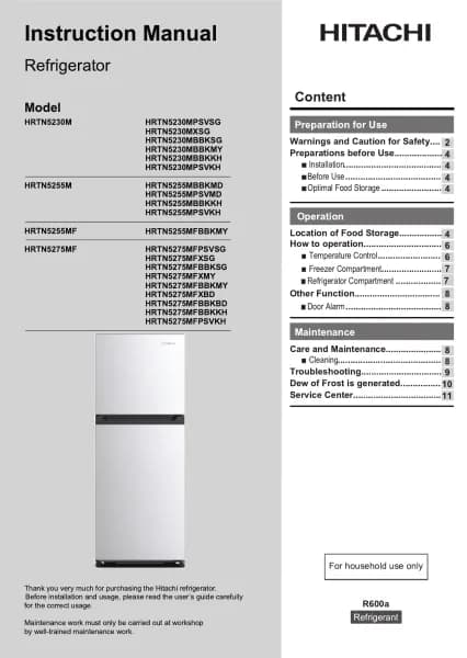 Hitachi HRTN5275MFBBKMY