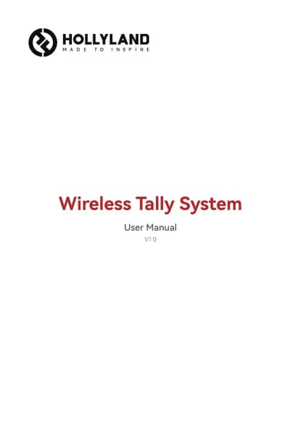 Hollyland Wireless Tally System