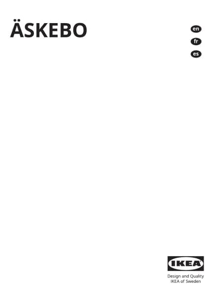 IKEA ÄSKEBO 605.876.15