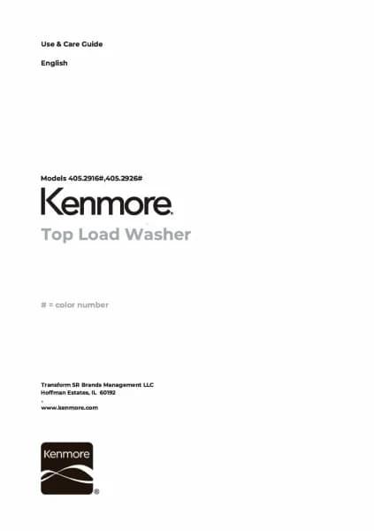 Kenmore 29162