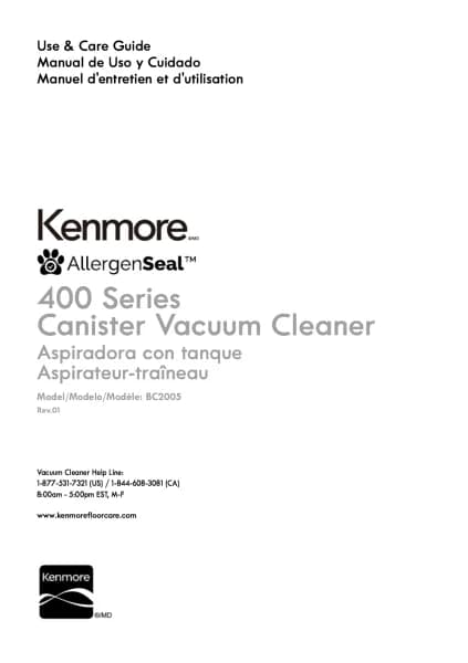 Kenmore BC2005