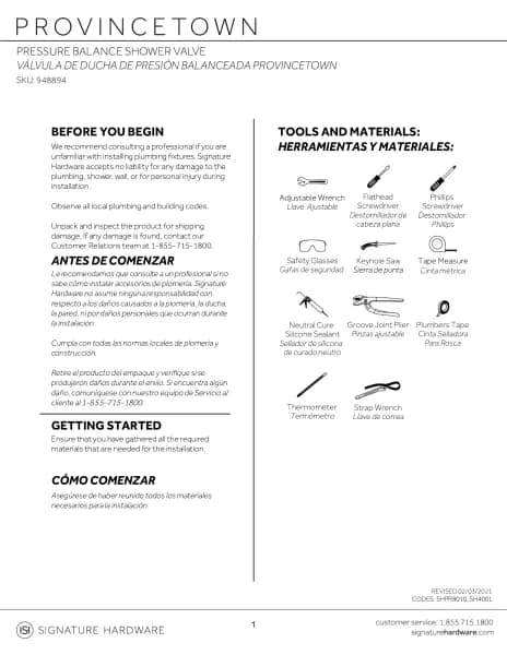 Signature Hardware Provincetown SHPR8010ZBN