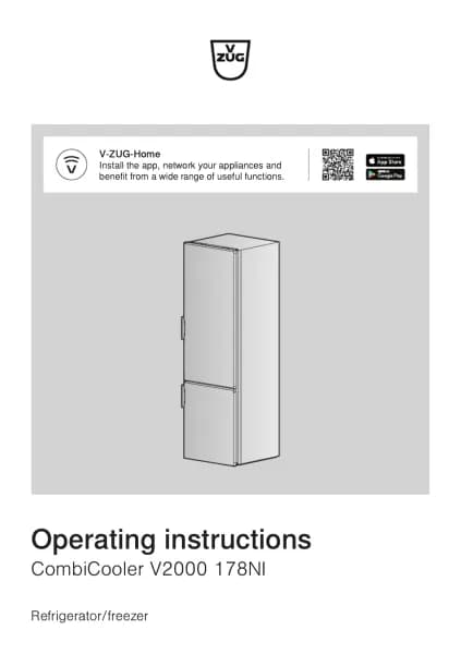 V-Zug CombiCooler V2000 178NI